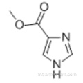 4-imidazolecarboxylate de méthyle CAS 17325-26-7